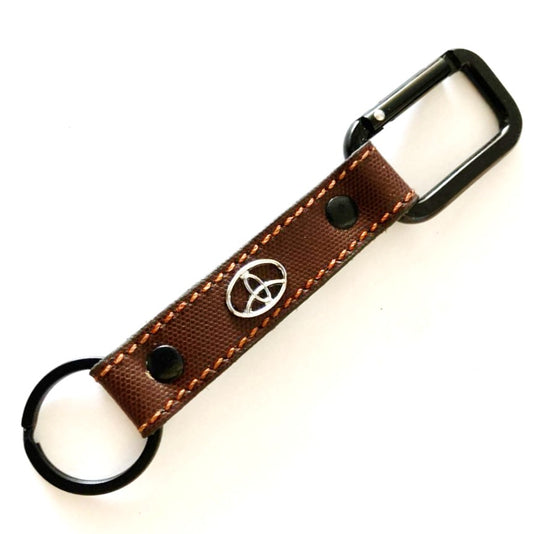 Brown Toyota Leather Belt Keychain | Keyholder in Dar Tanzania