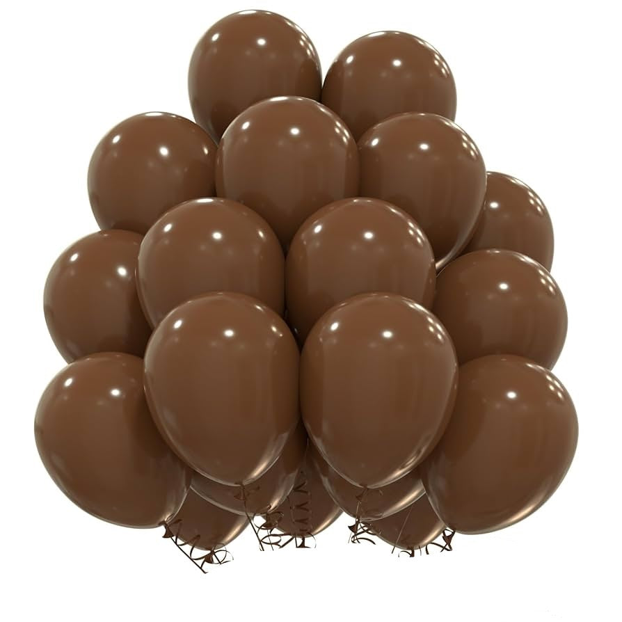 12 inch Brown Balloons 50pc pack | Party Balloons in Dar Tanzania