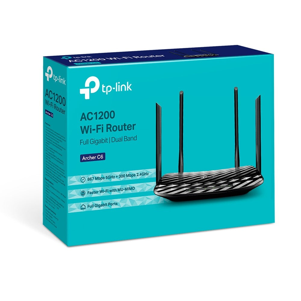 Tp-Link Archer C6 AC1200 Wireless Gigabit Router in Dar Tanzania