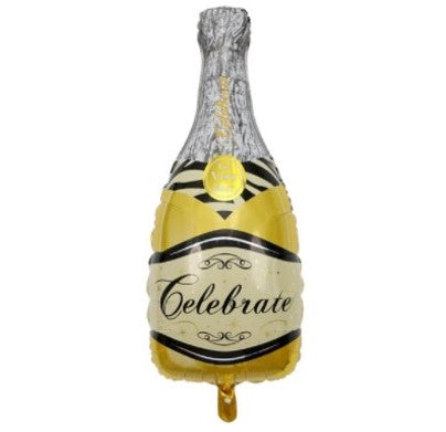 Gold Champagne Bottle Balloon | Large Balloons in Dar Tanzania