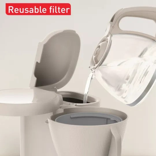 TEFAL 1.25 L Coffee Maker with Permanent Filter CM2M1B27 | Tanzania