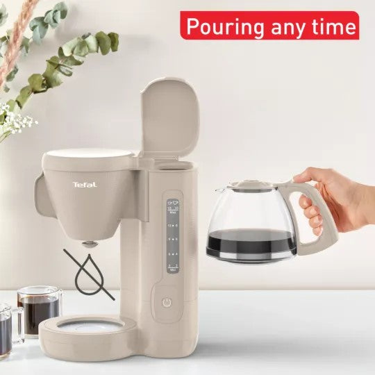 TEFAL 1.25 L Coffee Maker with Permanent Filter CM2M1B27 | Tanzania