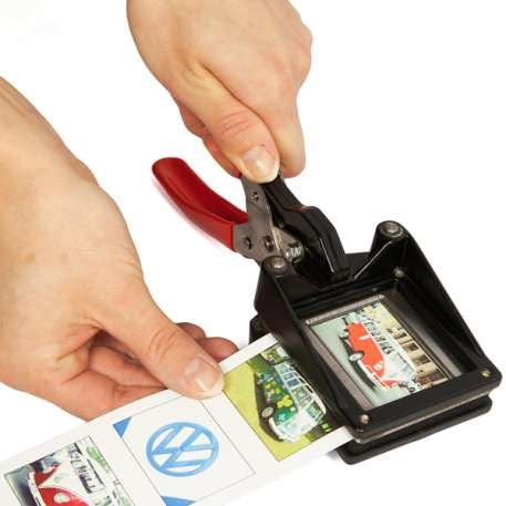 Heavy Duty Hand Held Passport Size 35mm x 45mm Photo Cutter Punch