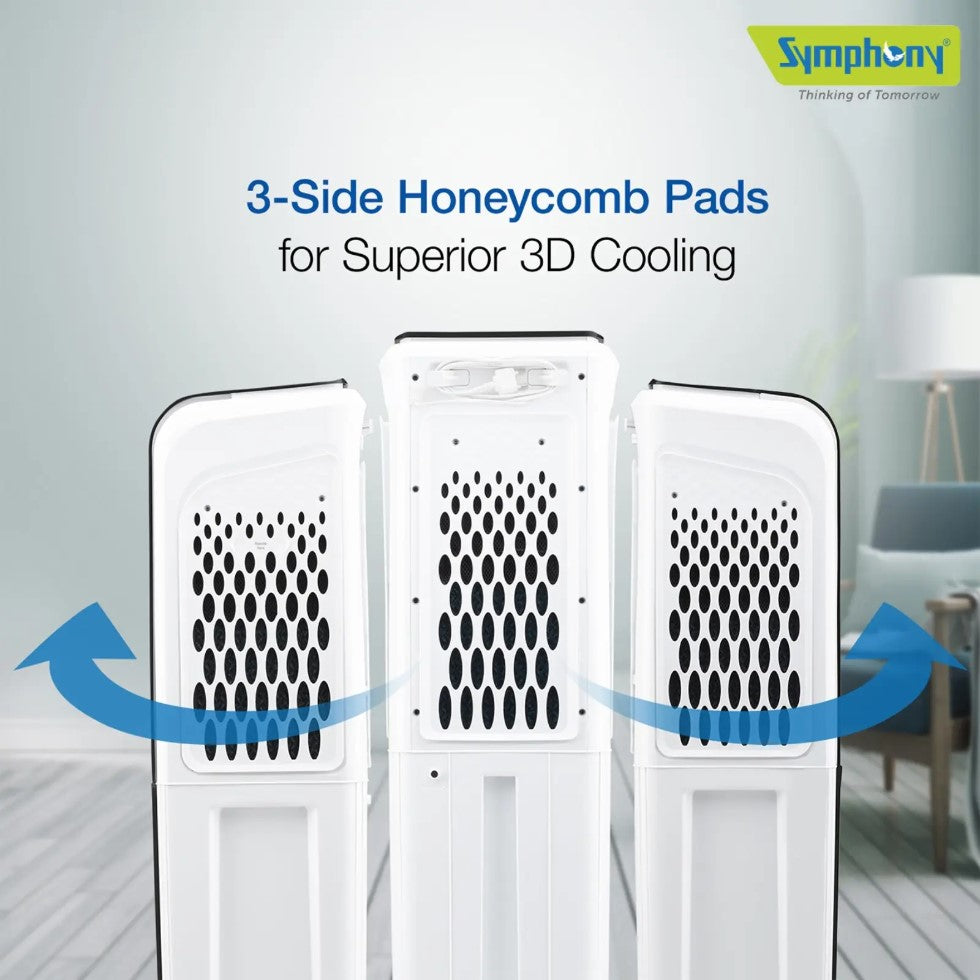 SYMPHONY DIET 3D 30i 30L Tower Air Cooler | Air Cooler in Dar Tanzania