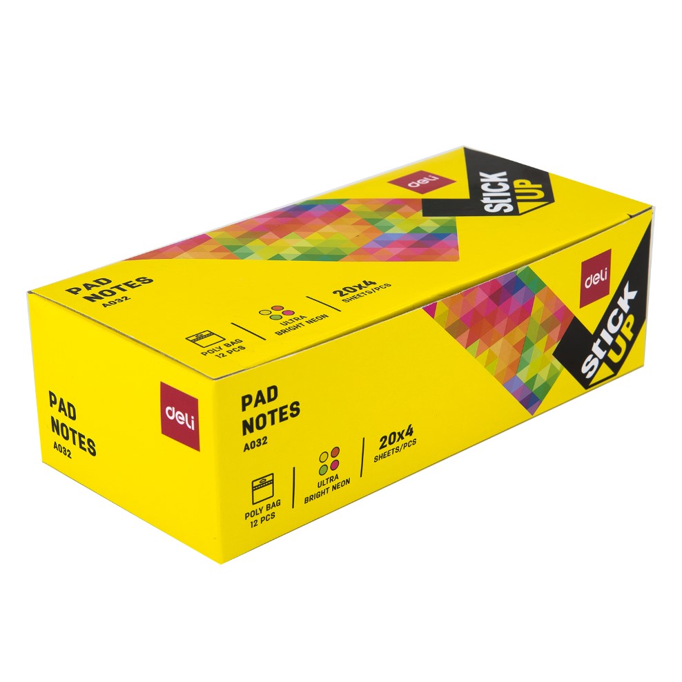 DELI Fancy Fruits, 3 x 3 Inch Sticky Notes | DELI Tanzania
