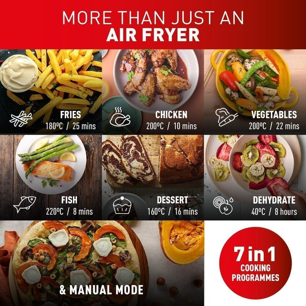 TEFAL Dual Easy Fry, 8.3L Air Fryer EY901840 | Airfryer in Tanzania