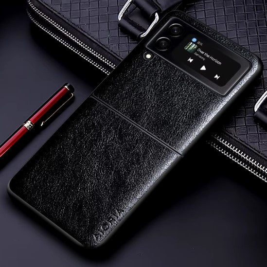 Samsung Galaxy Z Flip 6 Luxury Leather Phone Cover in Dar Tanzania