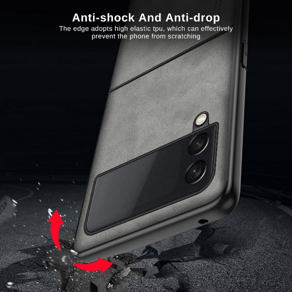 Samsung Galaxy Z Flip 4 Leather Cover | Phone Covers in Dar Tanzania