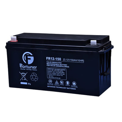 FORTUNER Solar VRLA 150Ah, Solar Equipment, Inverter Battery in Tanzania