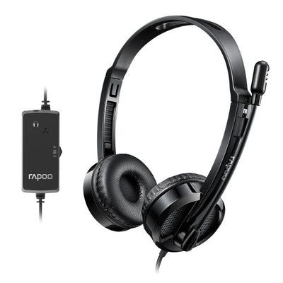 RAPOO H120 Corded Stereo Headset with mic | RAPOO, Tanzania
