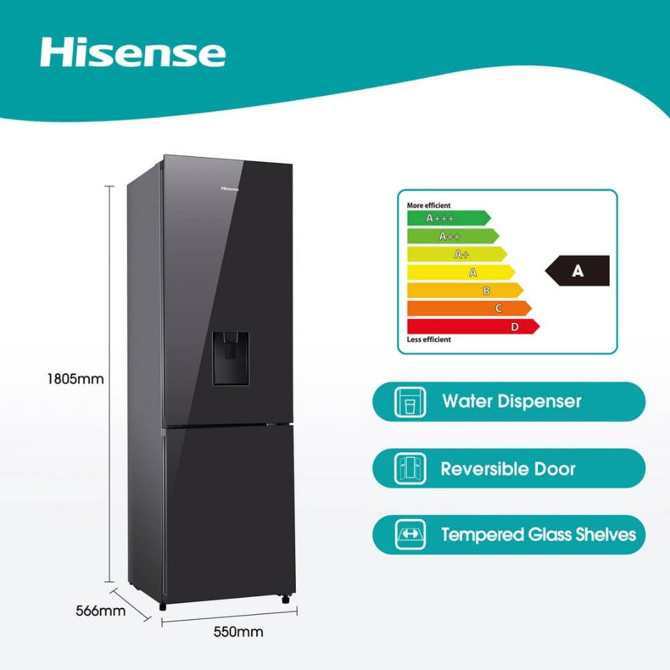 HISENSE 263Lt Combi Fridge H370BMIBWD | Hisense fridge in Dar Tanzania