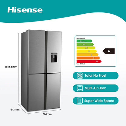 HISENSE 392lt French Fridge H520FIWD | Hisense fridge in Dar Tanzania