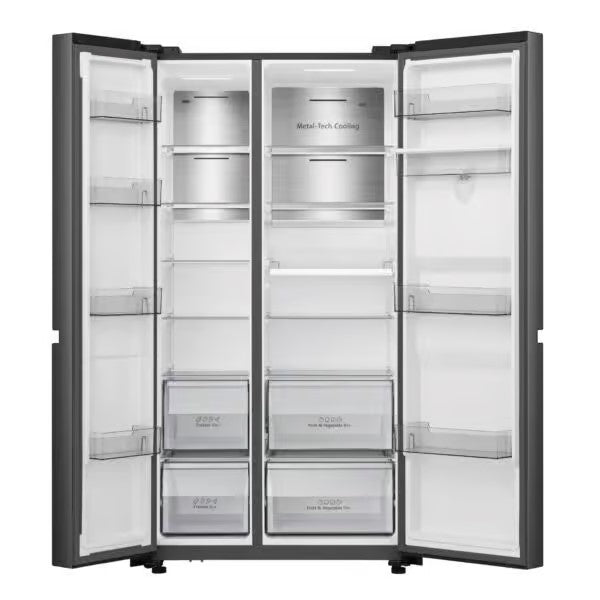 HISENSE H800SB-WD, 637lt Side By Side Smart Fridge in Dar Tanzania