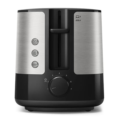 PHILIPS Viva Collection, 2 Slice, Steel Toaster HD2637 | PHILIPS