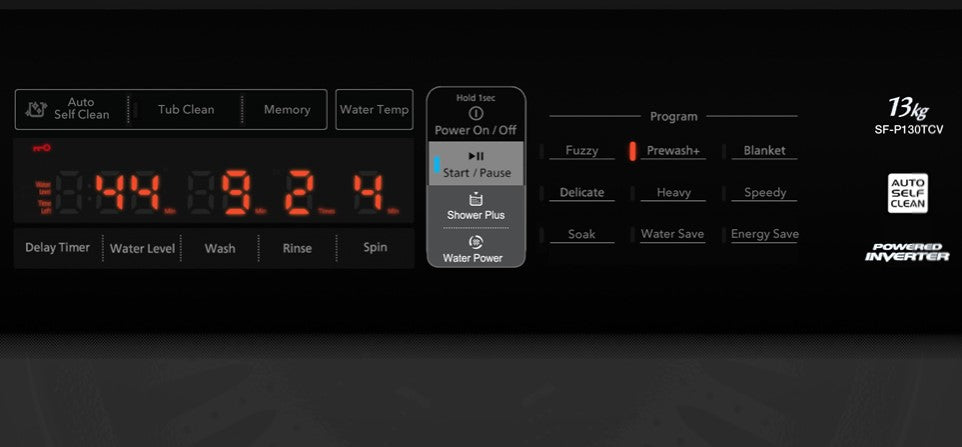 HITACHI Top Loading 13kg Automatic Washing Machine SF-P130TCV