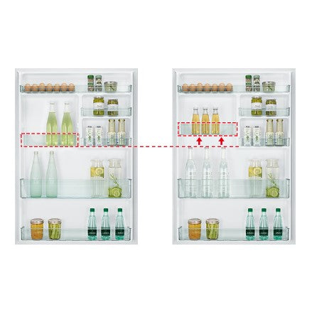 HITACHI 2 Door 450 Litre, No Frost, Inverter, Fridge HRTN7489DFB