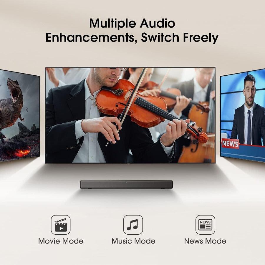 HISENSE HS214 108w Sound Bar with inbuilt Subwoofer | Tanzania