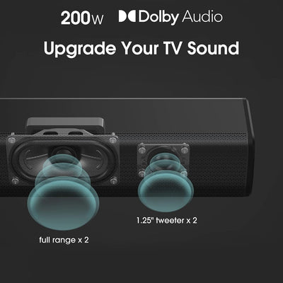 HISENSE HS218 200w Sound Bar with Wireless Subwoofer | Tanzania