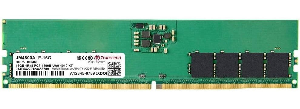 TRANSCEND 16GB DDR5-4800 RAM JM4800ALE-16G | DDR5 Ram in Dar Tanzania