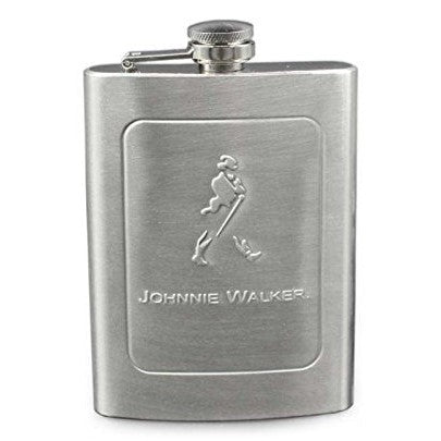 Johnnie Walker Steel Whiskey Flask | Hip Flasks in Dar Tanzania