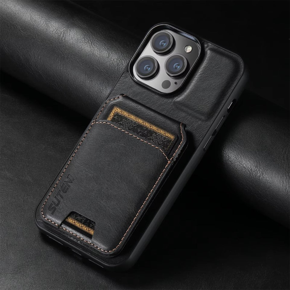 PU Leather Magnetic Card Wallet iPhone Cover in Dar Tanzania