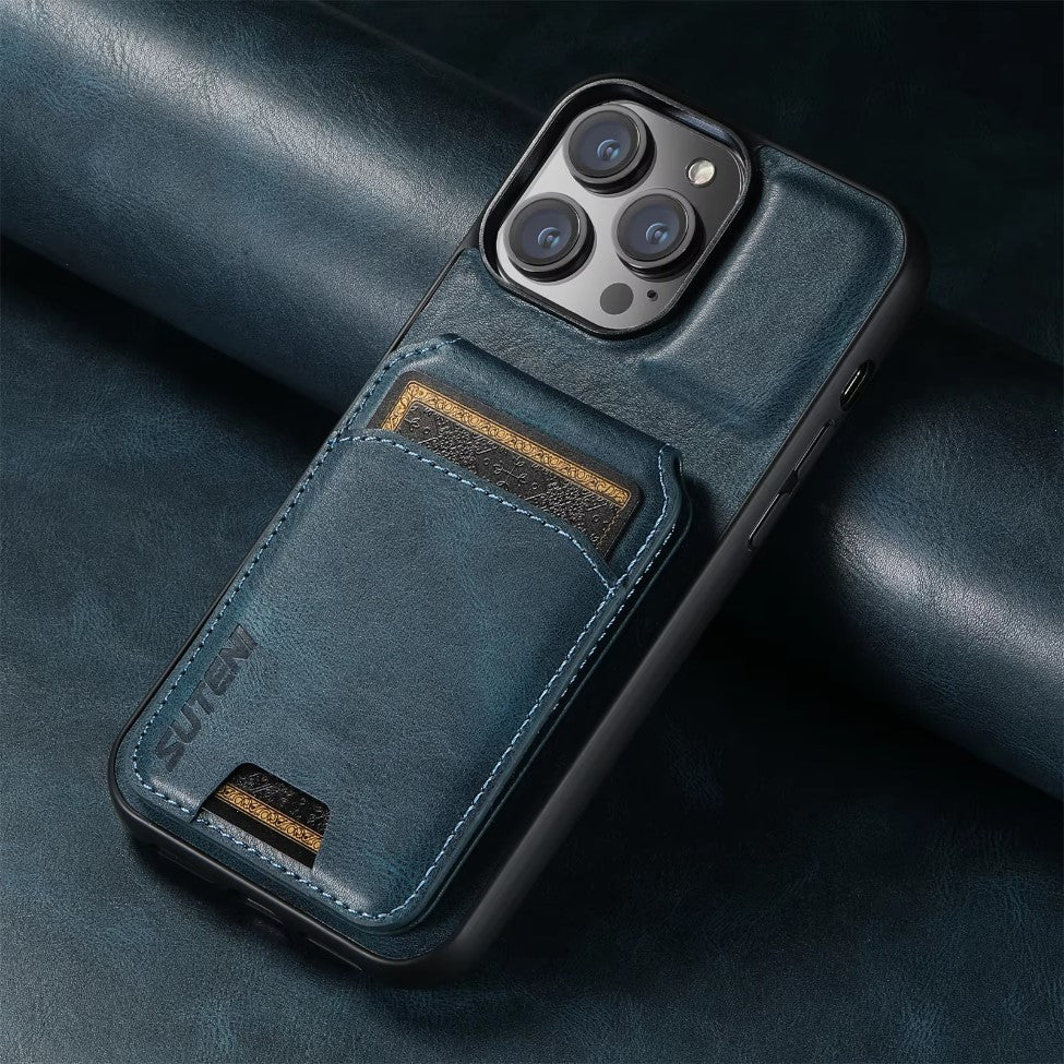 PU Leather Magnetic Card Wallet iPhone Cover in Dar Tanzania