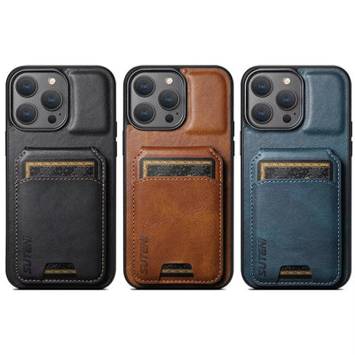 PU Leather Magnetic Card Wallet iPhone Cover in Dar Tanzania