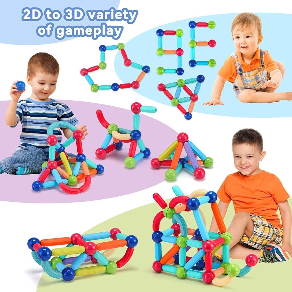 42pc Magnetic Sticks Set | Educational toys in Dar Tanzania