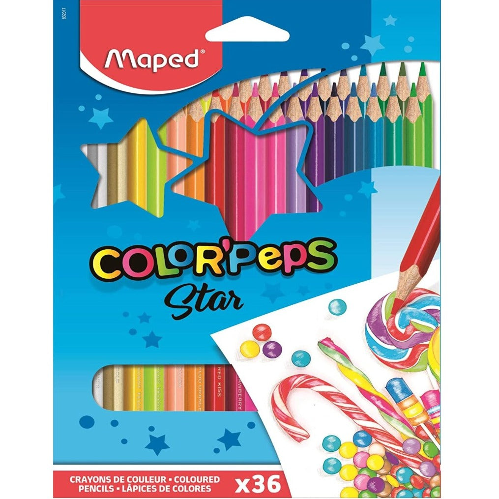 Colour pencils Maped Color'Peps Star - Vunder