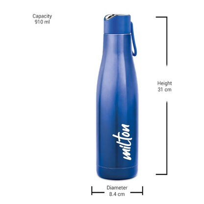 MILTON Fame1000 Blue ThermoSteel Vacuum Insulated Bottle 910ml