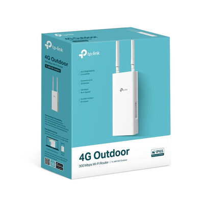 TP-LINK TL-MR100-Outdoor, 300 Mbps, Wireless 4G LTE, Outdoor Router
