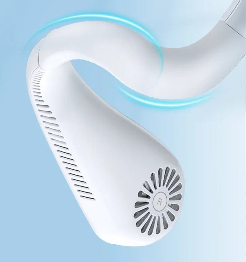 Portable Rechargeable Black Neck Hanging Air Cooler in Dar Tanzania