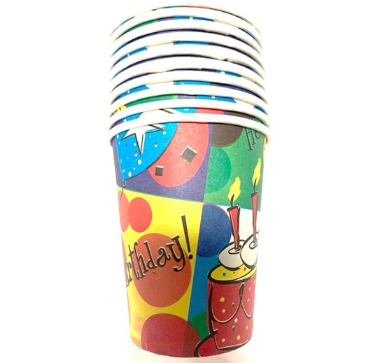 10pc Happy Birthday Party Glass Set | Party supplies in Dar Tanzania