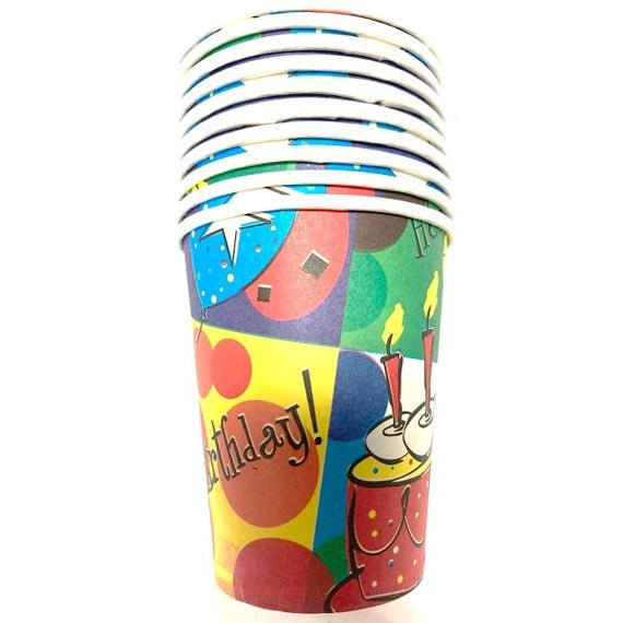 10pc Happy Birthday Party Glass Set | Party supplies in Dar Tanzania