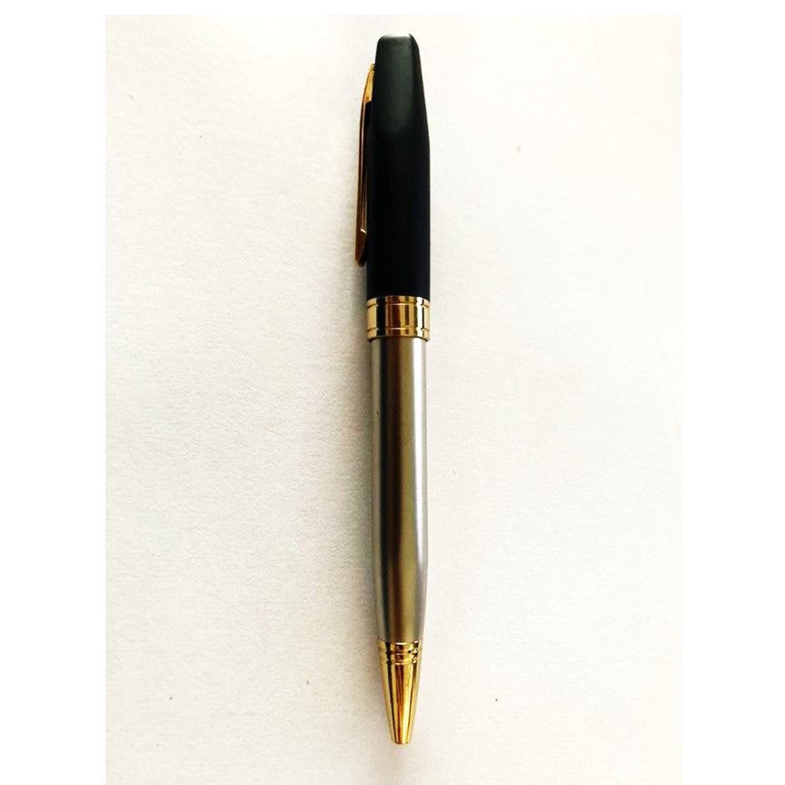 Thick Twist Black Silver and Gold Executive Ball Pen in Dar Tanzania