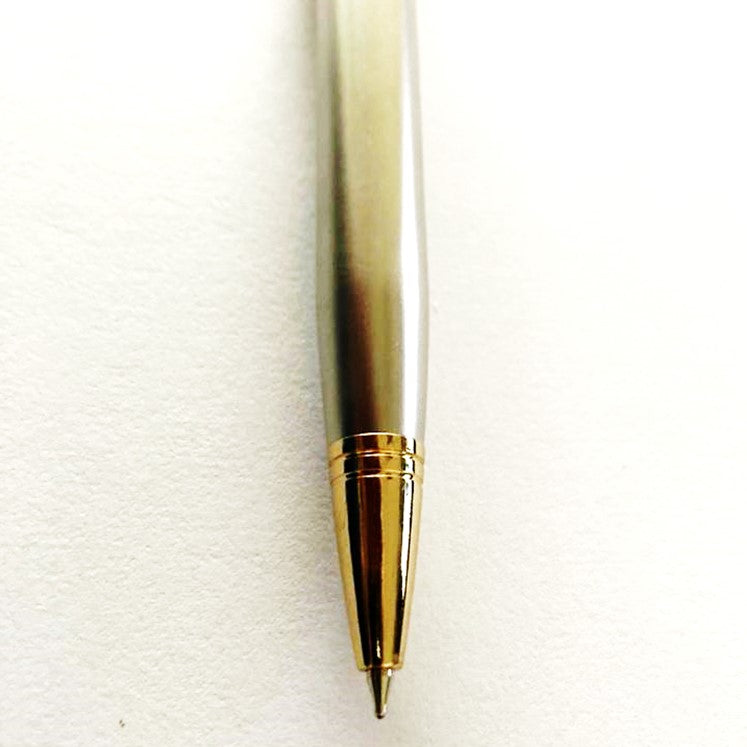 Thick Twist Black Silver and Gold Executive Ball Pen in Dar Tanzania
