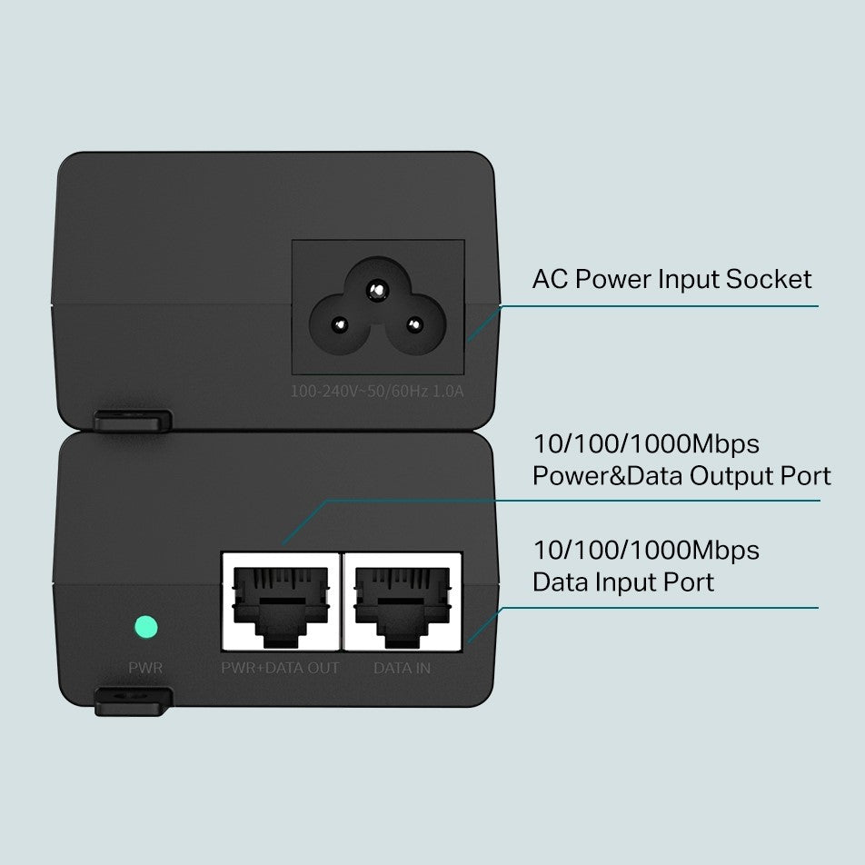 TP-LINK Gigabit PoE+ Injector POE160S | PoE Injector in Dar Tanzania