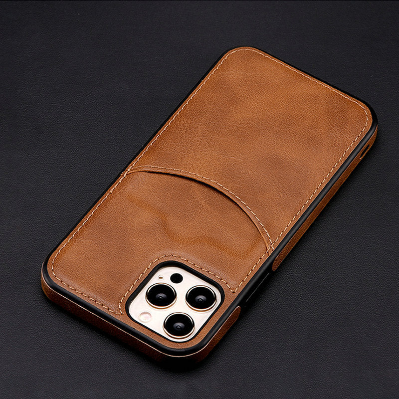 PU Leather Card Holder Cover for Iphone | Phone Covers in Dar Tanzania