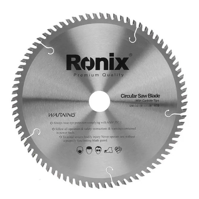 RONIX 250mm, 80T, TCT Circular Saw Blade RH-5111 | RONIX Tanzania