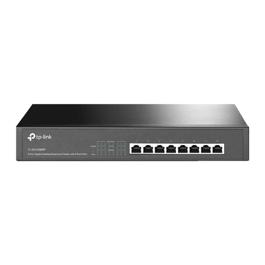 TP-LINK 8-Port Gigabit Desktop Switch with 8-Port PoE+ TL-SG1008MP