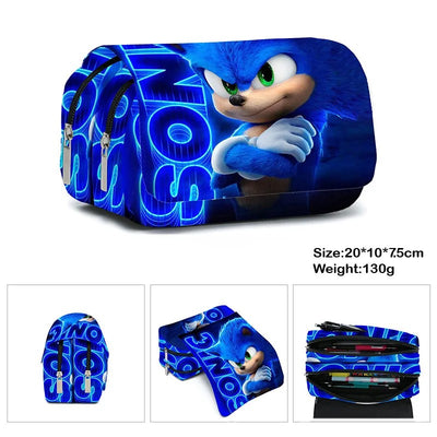 Sonic The Hedgehog Pencil Case Pouch | Sonic Toys in Dar Tanzania