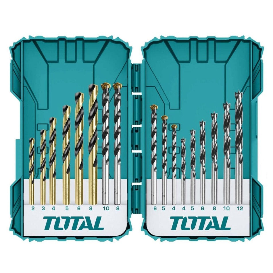 TOTAL Drill Bit 16pc Set tacsdl11601 | Drill bits in Dar Tanzania