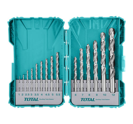 TOTAL 15pc M2 HSS Drill Bits Set TACSDL51502 | Drill bits in Tanzania