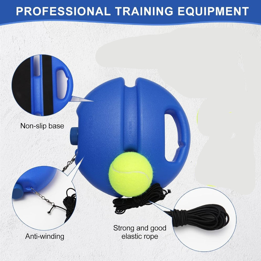 MOVEMATE Retracting Tennis Trainer Set with Wilson Tennis Ball