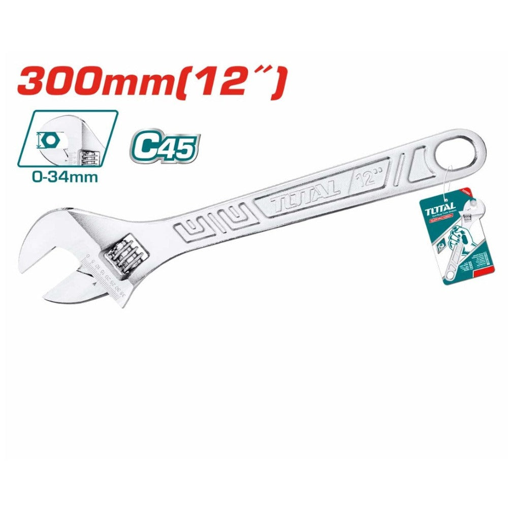 TOTAL 12 Inch Adjustable Wrench THT1010123 | Wrench in Dar Tanzania