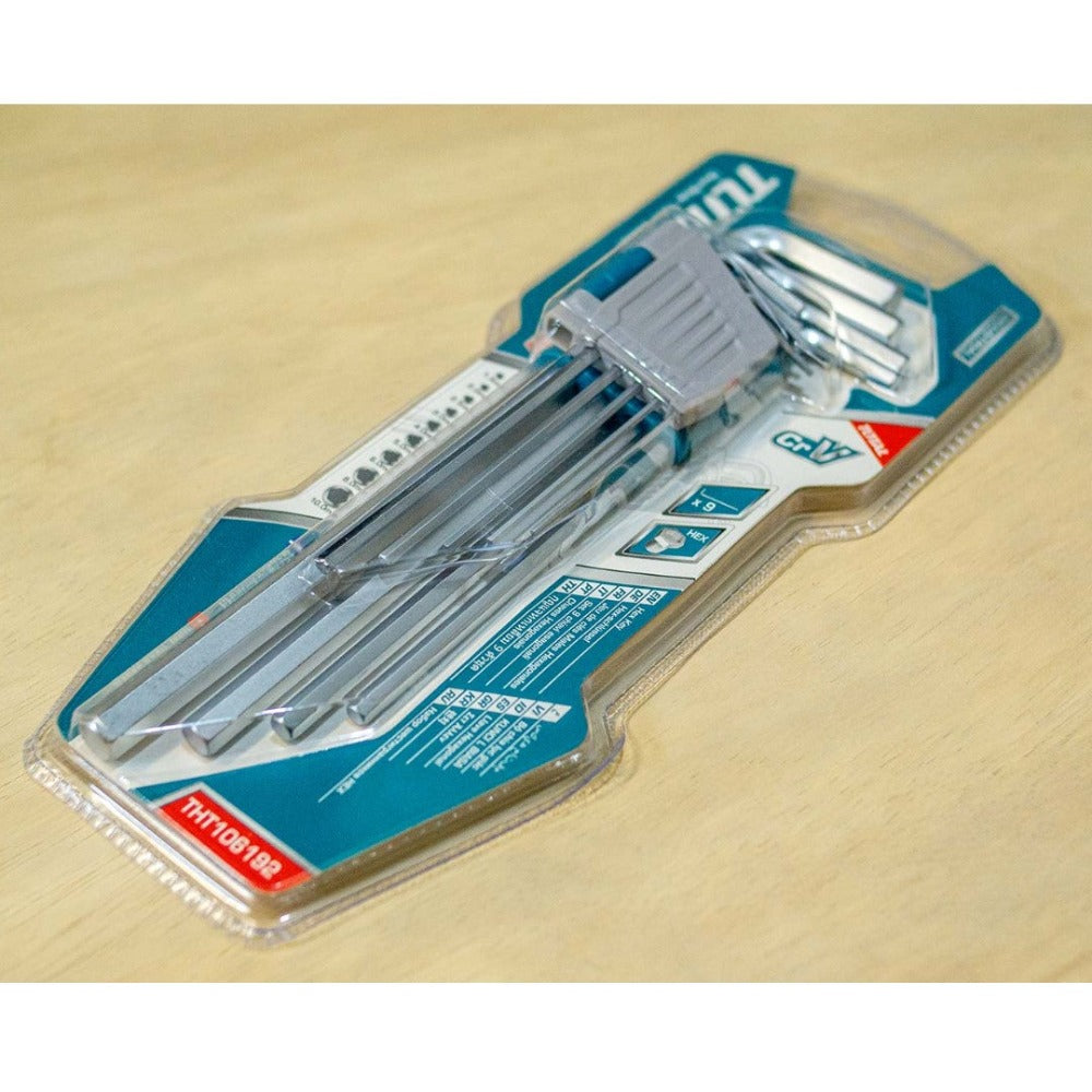 TOTAL THT106192 9pc Long Arm Allen Keys, Hex Keys in Dar Tanzania