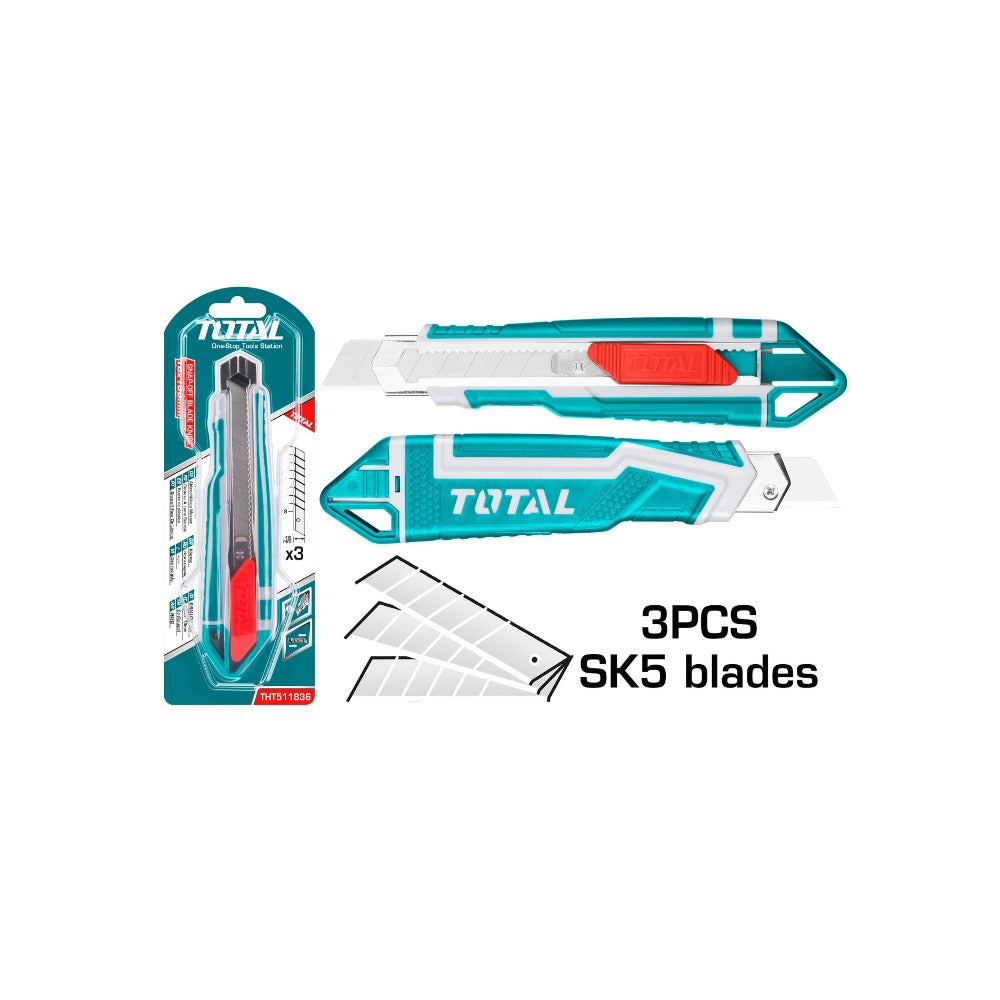 TOTAL Snap-Off Blade Knife THT511836 | Cutter knife in Tanzania