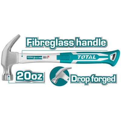 TOTAL 560g Claw Hammer THT73206 | Claw hammers in Dar Tanzania