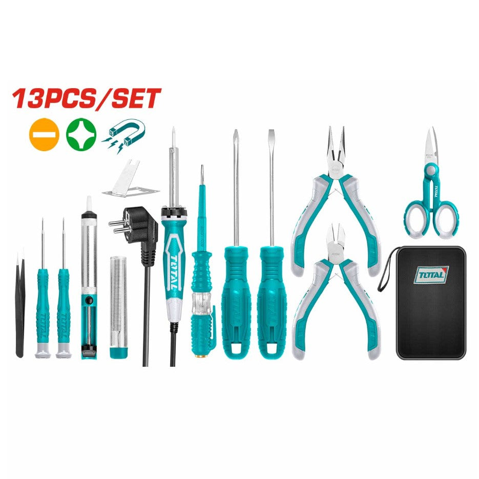 TOTAL 13pc Telecom Toolkit Set TKTTSK0132 | Toolkits in Dar Tanzania