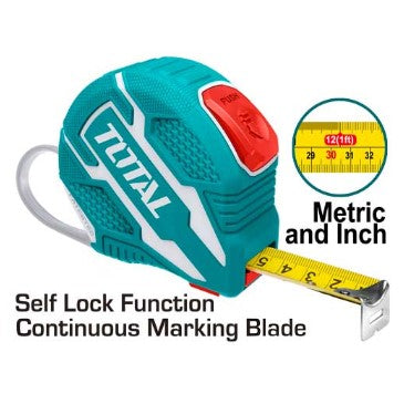 TOTAL 3m Self-lock Steel Measure Tape | Measuring tape in Dar Tanzania